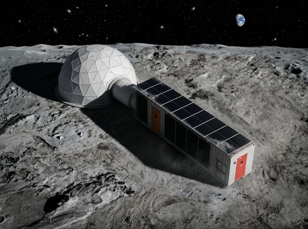 AAKA Lunar Analog Mission Habitat LUNAM-1
